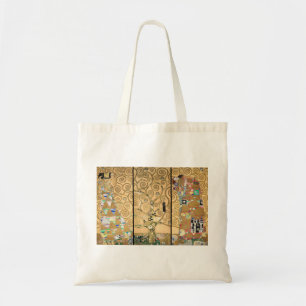 Gustav Klimt - Stoclet-Fries Baum des Lebens Tragetasche