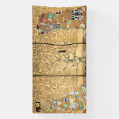 Gustav Klimt - Stoclet Frieze Tree of Life Banner (Vertikal)