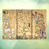 Gustav Klimt - Stoclet Frieze Tree of Life Fensteraufkleber (Blatt 3)