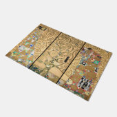 Gustav Klimt - Stoclet Frieze Tree of Life Fußmatte (Schrägansicht)