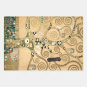 Gustav Klimt - Stoclet Frieze Tree of Life Geschenkpapier Set (Vorderseite 2)