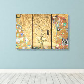 Gustav Klimt - Stoclet Frieze Tree of Life Leinwanddruck (Insitu (Holzboden))