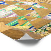 Gustav Klimt - Stoclet Frieze Tree of Life Poster (Ecke)