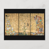 Gustav Klimt - Stoclet Frieze Tree of Life Postkarte (Vorderseite)