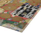 Gustav Klimt - Stoclet Frieze Tree of Life Schneidebrett (Ecke)