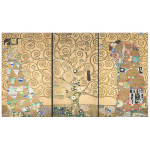 Gustav Klimt - Stoclet Frieze Tree of Life Tischdecke