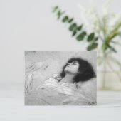 Gustav Klimt - studieren Sie Blatt mit dem oberen Postkarte (Stehend Vorderseite)