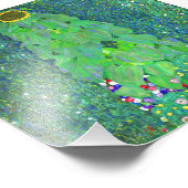 Gustav Klimt Sunflower Fotodruck (Ecke)