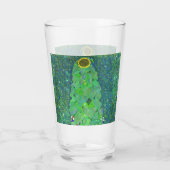 Gustav Klimt Sunflower Glas (Rückseite)