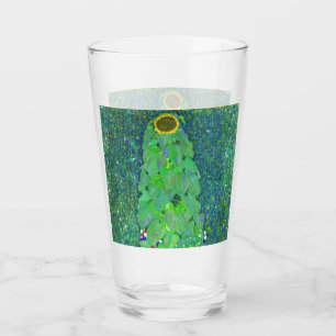 Gustav Klimt Sunflower Glas