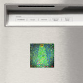 Gustav Klimt Sunflower Magnet (In Situ (Geschirrspüler))