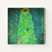 Gustav Klimt Sunflower Notizblock (Rückseite)