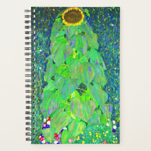 Gustav Klimt Sunflower Planer (Vorderseite)