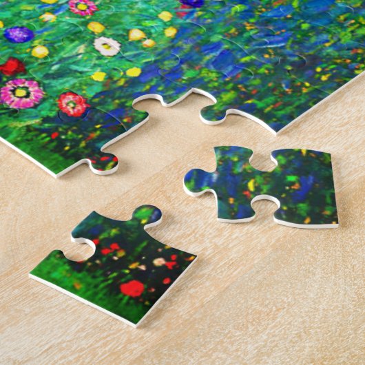 Gustav Klimt Sunflower Puzzle (Seite)