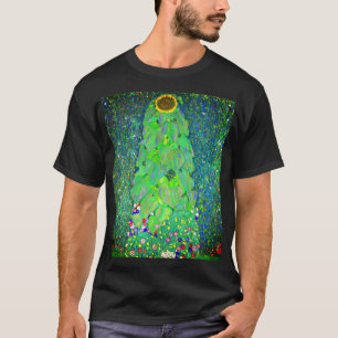 Gustav Klimt Sunflower T-Shirt