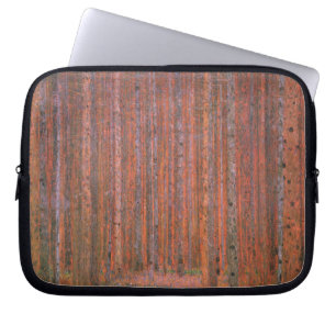 Gustav Klimt Tannenwald I Rote Bäume Laptopschutzhülle