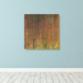 Gustav Klimt - Tannenwald II Leinwanddruck (Insitu (Holzboden))