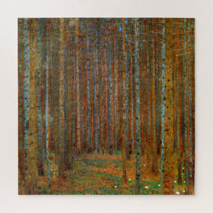 Gustav Klimt - Tannenwald Kiefernwald Puzzle