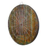 Gustav Klimt - Tannenwald Pinienwald Dartscheibe (Vorderseite rechts)