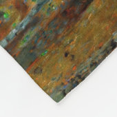 Gustav Klimt - Tannenwald Pinienwald Fleecedecke (Ecke)