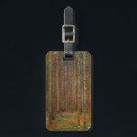 Gustav Klimt - Tannenwald Pinienwald Gepäckanhänger<br><div class="desc">Tannenwald Pinienwald - Gustav Klimt,  Öl auf Leinwand,  1902</div>