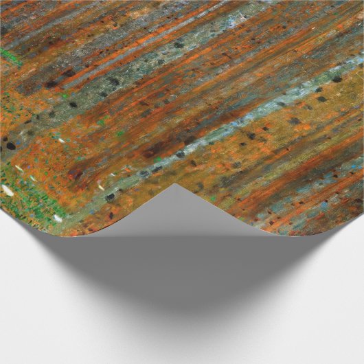 Gustav Klimt - Tannenwald Pinienwald Geschenkpapier (Ecke)