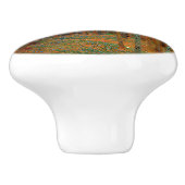 Gustav Klimt - Tannenwald Pinienwald Keramikknauf (Seitenansicht)