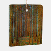 Gustav Klimt - Tannenwald Pinienwald Keramikornament (Rechts)