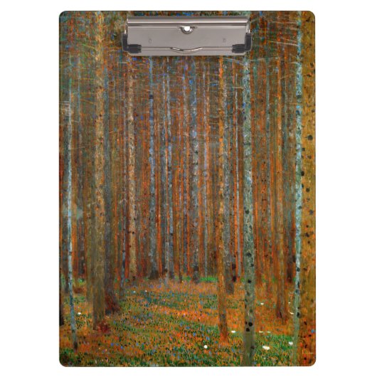 Gustav Klimt - Tannenwald Pinienwald Klemmbrett (Vorderseite)