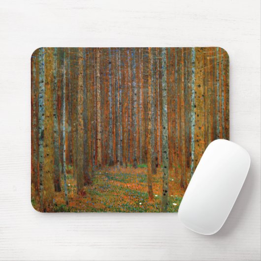 Gustav Klimt - Tannenwald Pinienwald Mousepad (Mit Mouse)
