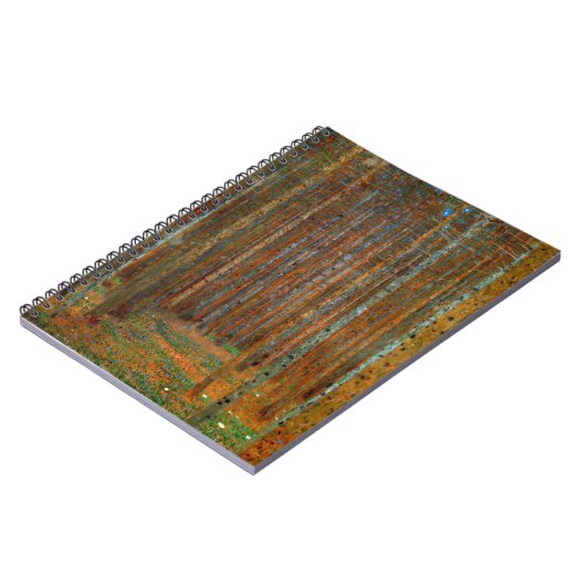 Gustav Klimt - Tannenwald Pinienwald Notizblock (Linke Seite)