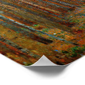 Gustav Klimt - Tannenwald Pinienwald Poster (Ecke)