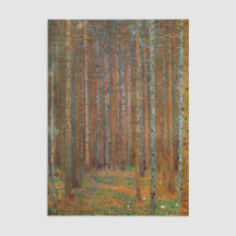 Gustav Klimt - Tannenwald Pinienwald