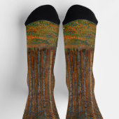 Gustav Klimt - Tannenwald Pinienwald Socken (Oben)