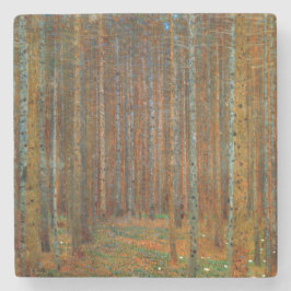 Gustav Klimt - Tannenwald Pinienwald Steinuntersetzer