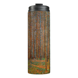 Gustav Klimt - Tannenwald Pinienwald Thermosbecher