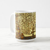 Gustav Klimt Tasse Baum des Lebens (Vorderseite Links)