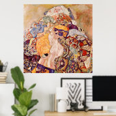 Gustav Klimt 'The Baby' Poster (Heimbüro)