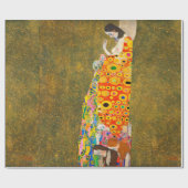Gustav Klimt The Hope II, Die Hoffnung II Geschenkpapier (Flach)