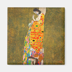 Gustav Klimt The Hope II, Die Hoffnung II Magnet