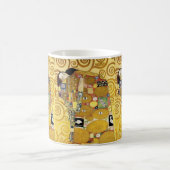 Gustav Klimt , “ The hug ” コーヒーマグカップ Kaffeetasse (Mittel)