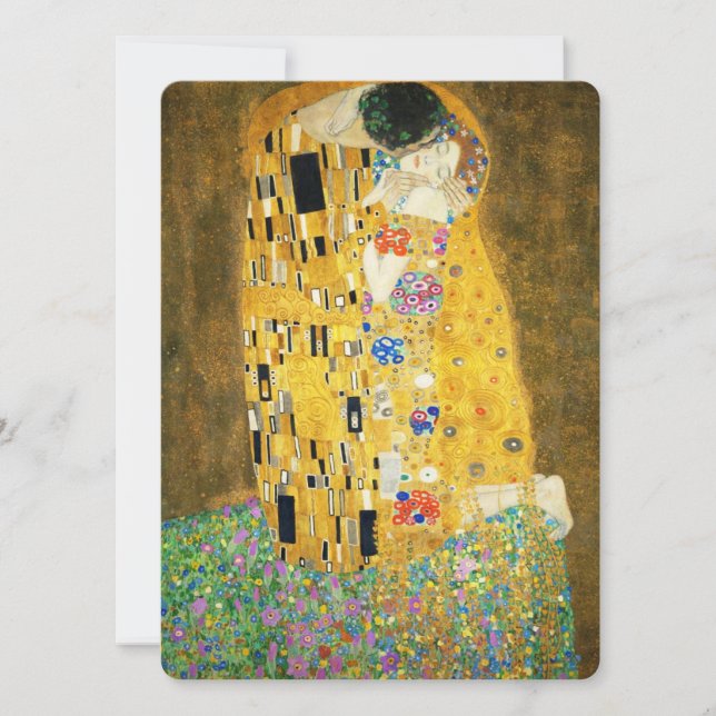 Gustav Klimt The Kiss (Vorderseite)