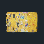 Gustav Klimt The Kiss Badematte<br><div class="desc">Gustav Klimt Die Vintage Jugendstil-Malerei Der Kuss wurde zwischen 1907 und 1908, dem Höhepunkt seiner Goldenen Periode, vom österreichischen Symbolik-Maler Gustav Klimt gemalt, als er eine Reihe von Werken in einem ähnlich vergoldeten Stil malte. Das Gemälde gilt weithin als Meisterwerk der frühen Moderne. Es ist ein Symbol des Wiener Jugendstils...</div>