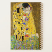 Gustav Klimt – The Kiss – Custom Text Planer (Rückseite)