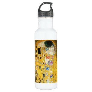 Gustav Klimt The Kiss Edelstahlflasche