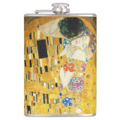 Gustav Klimt The Kiss Flachmann (Vorderseite)