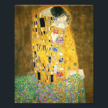 Gustav Klimt The Kiss Fotodruck<br><div class="desc">Gustav Klimt Die Vintage Jugendstil-Malerei Der Kuss wurde zwischen 1907 und 1908, dem Höhepunkt seiner Goldenen Periode, vom österreichischen Symbolik-Maler Gustav Klimt gemalt, als er eine Reihe von Werken in einem ähnlich vergoldeten Stil malte. Das Gemälde gilt weithin als Meisterwerk der frühen Moderne. Es ist ein Symbol des Wiener Jugendstils...</div>