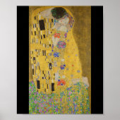 Gustav Klimt – The Kiss – Le Baiser Poster (Vorne)