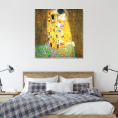 Gustav Klimt The Kiss Leinwanddruck (Insitu (Schlafzimmer))