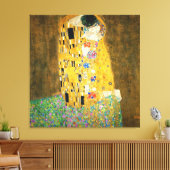 Gustav Klimt The Kiss Leinwanddruck (Insitu (Wohnzimmer))